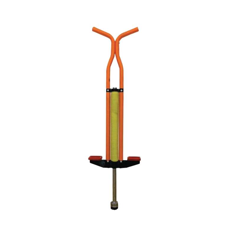 Orange Pogo Stick Kids Childrens Jumping Jackhammer Exercise Hopper Toy