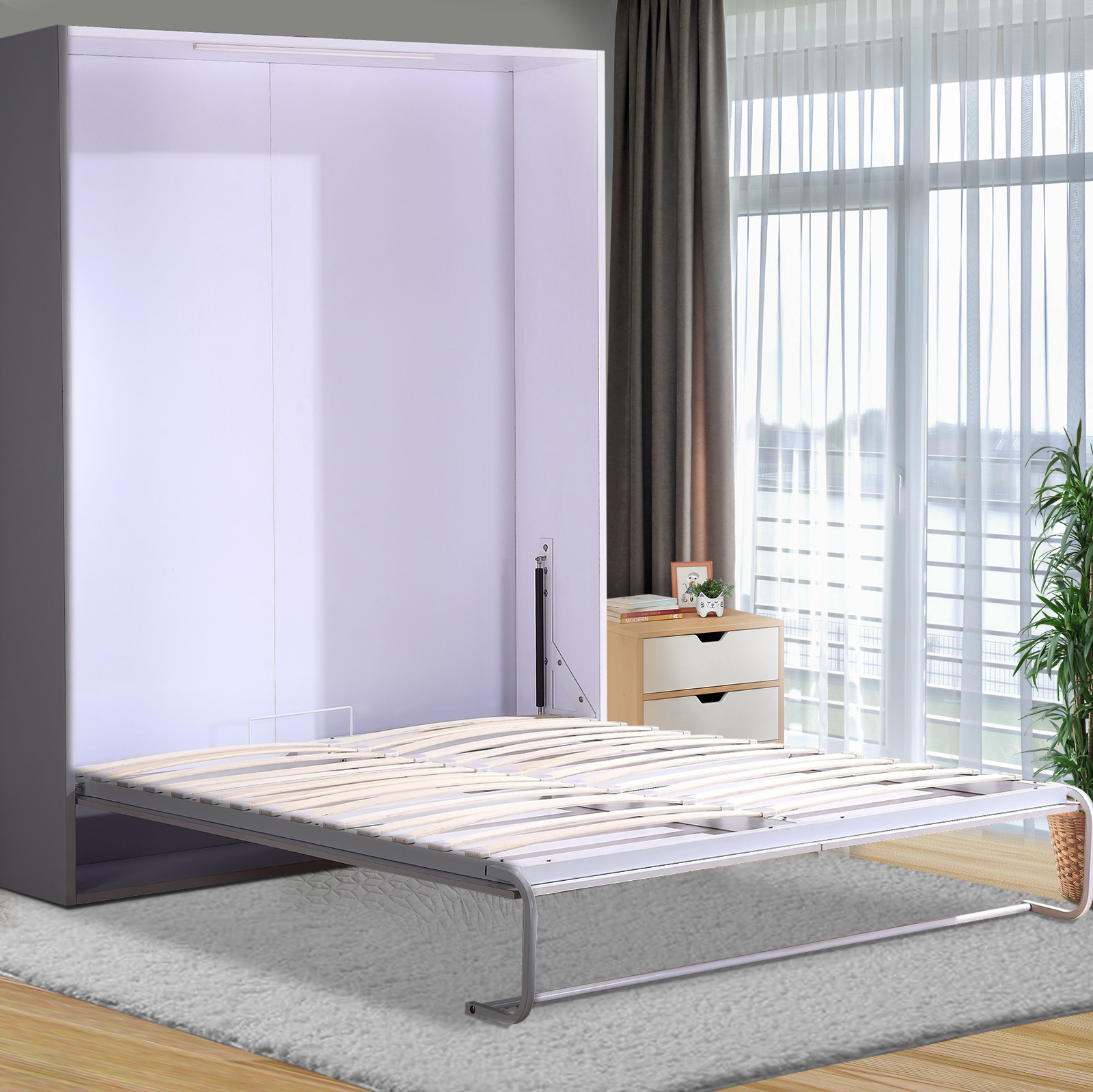 Palermo Queen Size Wall Bed Mechanism Hardware Kit