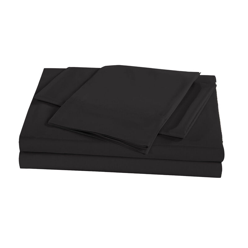 Royal Comfort 100 Bamboo Cotton 3 Piece Bedding Sheet Set Single Bed Graphite