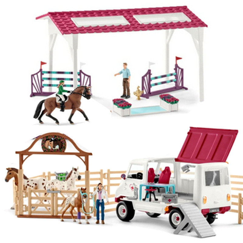 Schleich Large Playset Horse Club Vet Fitness Check for the Big