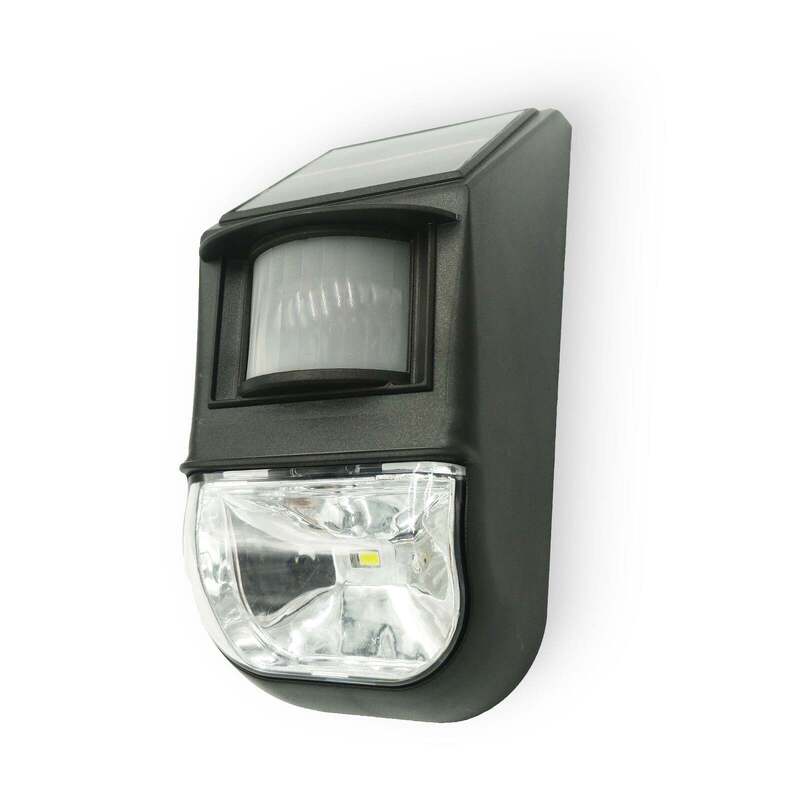SolarPowered Motion Sensor Light (1Piece), Detects Motion, Rechargeable