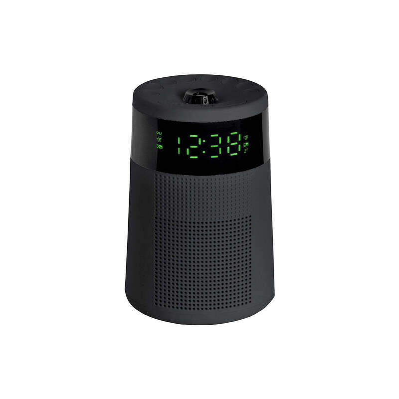 Sleek Projector Alarm Clock & Radio Projects the Time onto the Ceiling