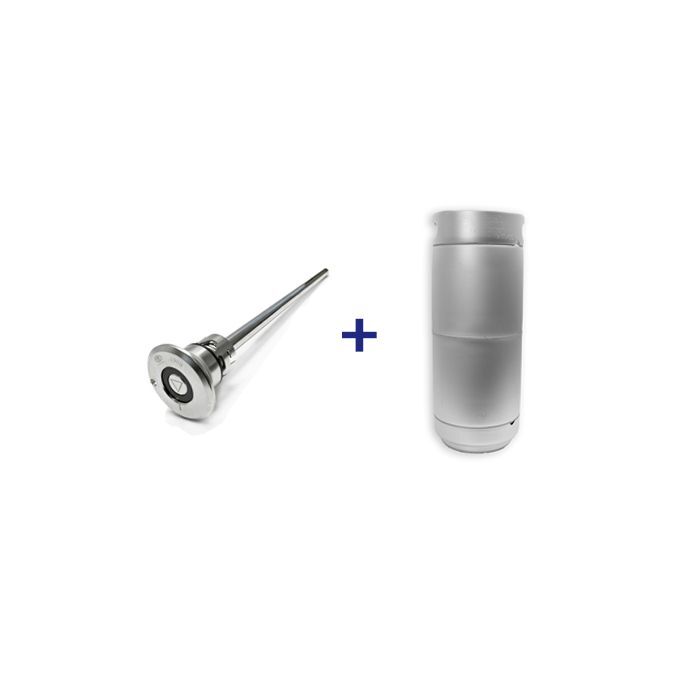 Keg King 20L Threaded Stainless Keg + Atype Spear
