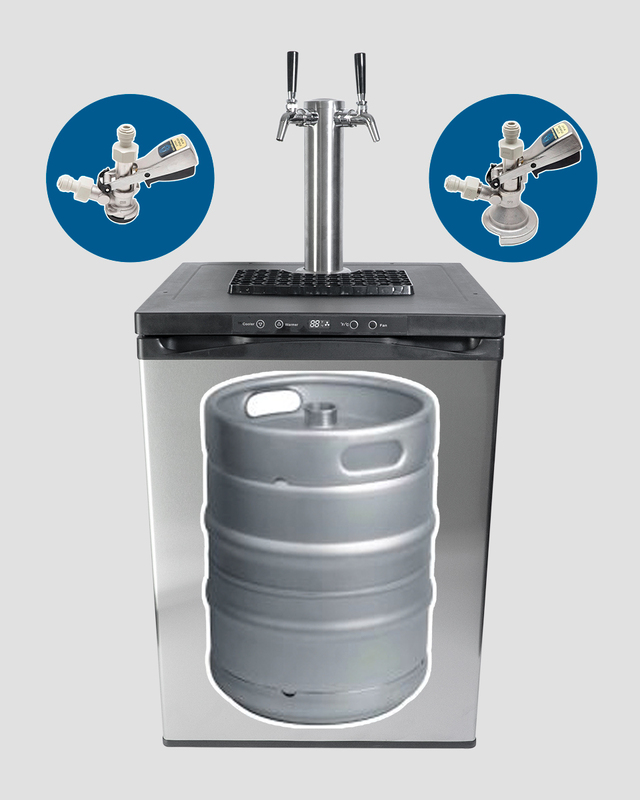 Keg King Kegmaster Series XL Fastap Double Tap With Couplers