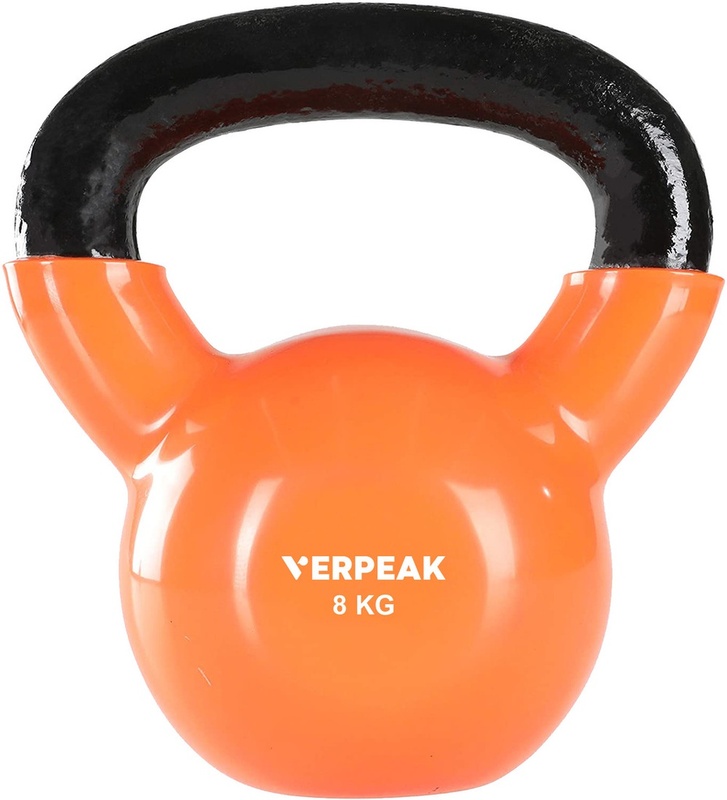 Verpeak Vinyl Kettlebell 8kg Orange VPKB126AC