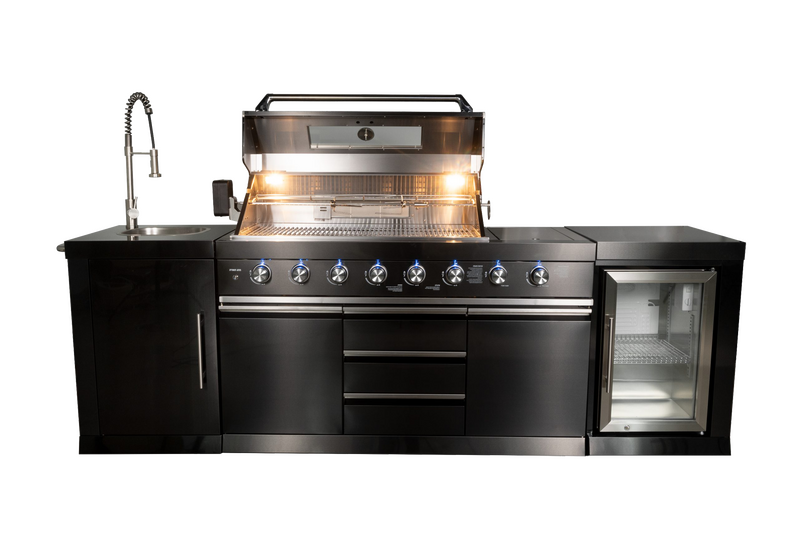 Kingsley 6 Burner Outdoor Kitchen BBQ Package High Grade 304 Stainless