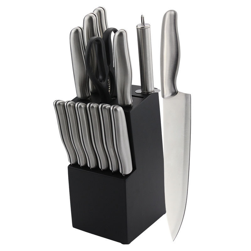 HighCarbon Stainless Steel 14Piece Kitchen Knife Set Chefs Cooks
