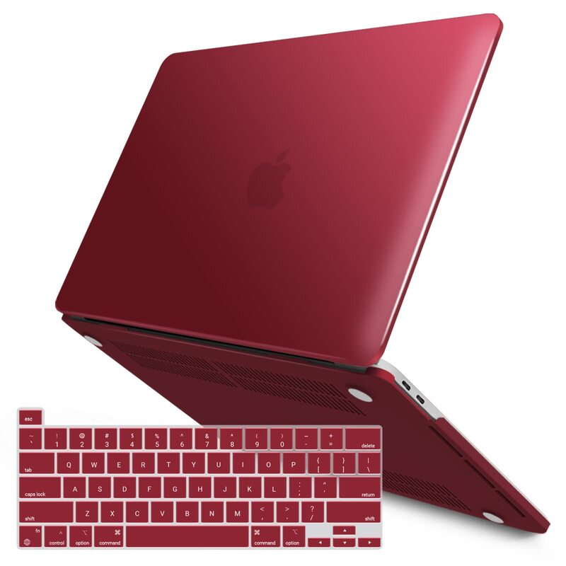 Wine Red MacBook Pro 13 Inch Case 20162023 M1 M2 A2338 A2289 A2251