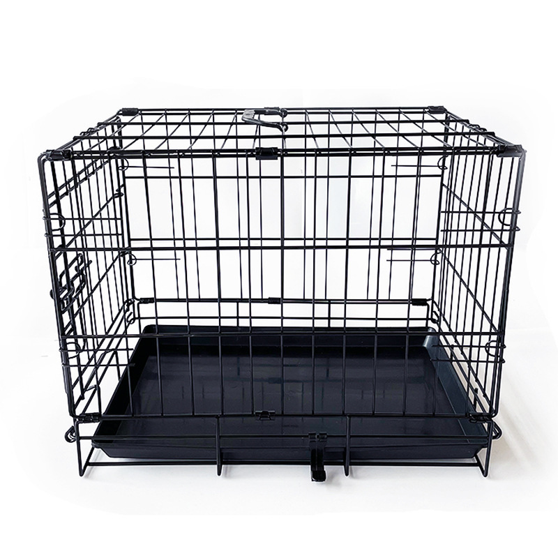 48 Inch Pet Dog Cage Kennel Metal Crate Enlarged Thickened Reinforced