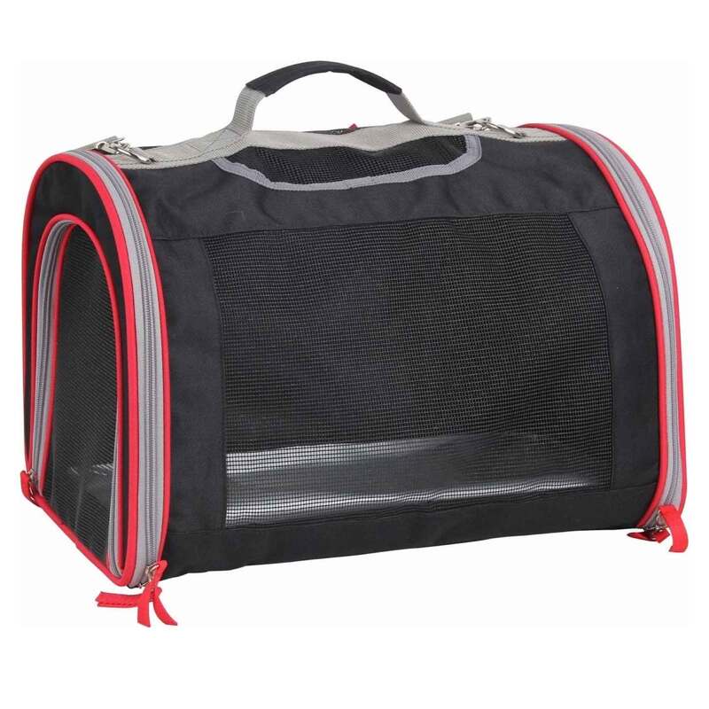 Pet Carrier Dog Cat Puppy Bag Large Expandable Foldable Travel Portable