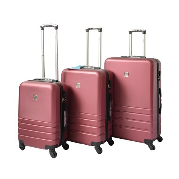 ABS Luggage Suitcase Set Code Lock Travel Carry Bag Trolley