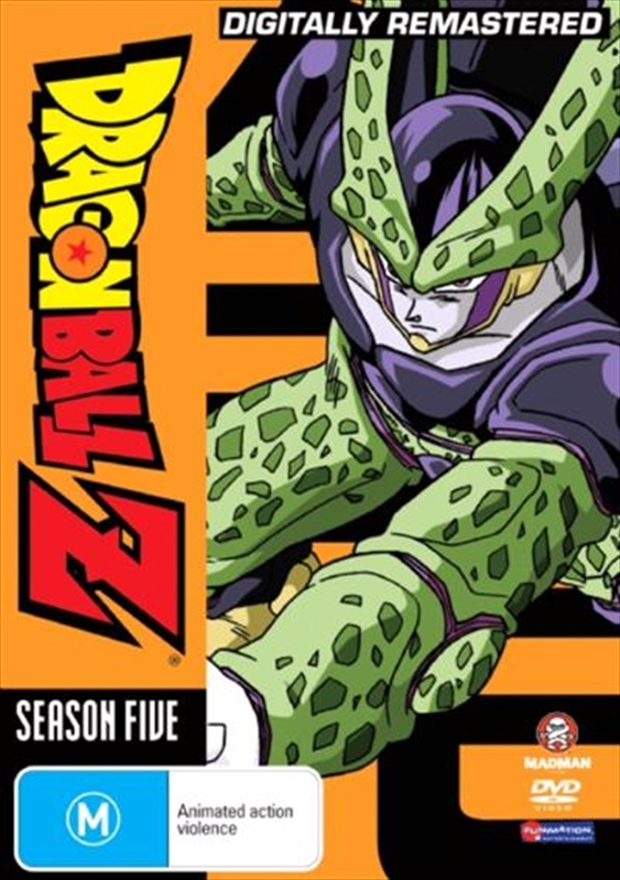 Dragon Ball Z Season 5 Remastered Uncut DVD