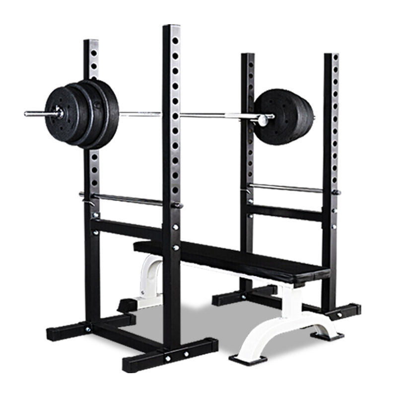 JMQ Fitness RBT303 Squat Rack Bench Press Weight Adjustable
