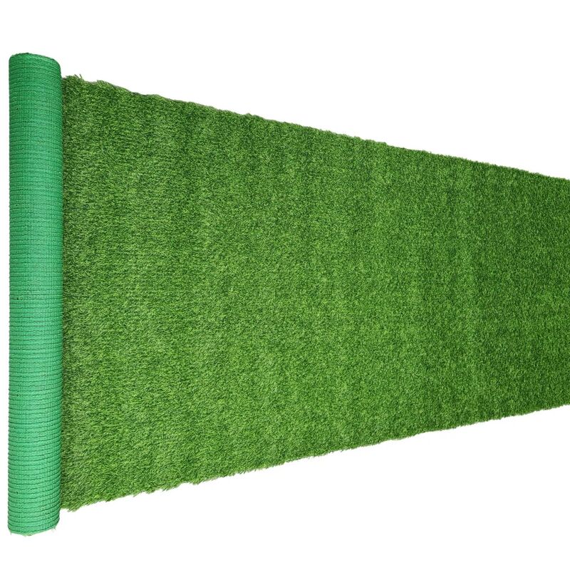 Landscape Series Artificial Grass Roll (Synthetic Grass DIY Turf) Green