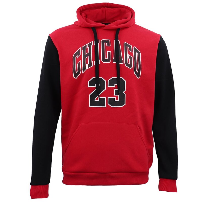 Men's Fleece Pullover Hoodie Jacket Chicago Bulls 23 Michael