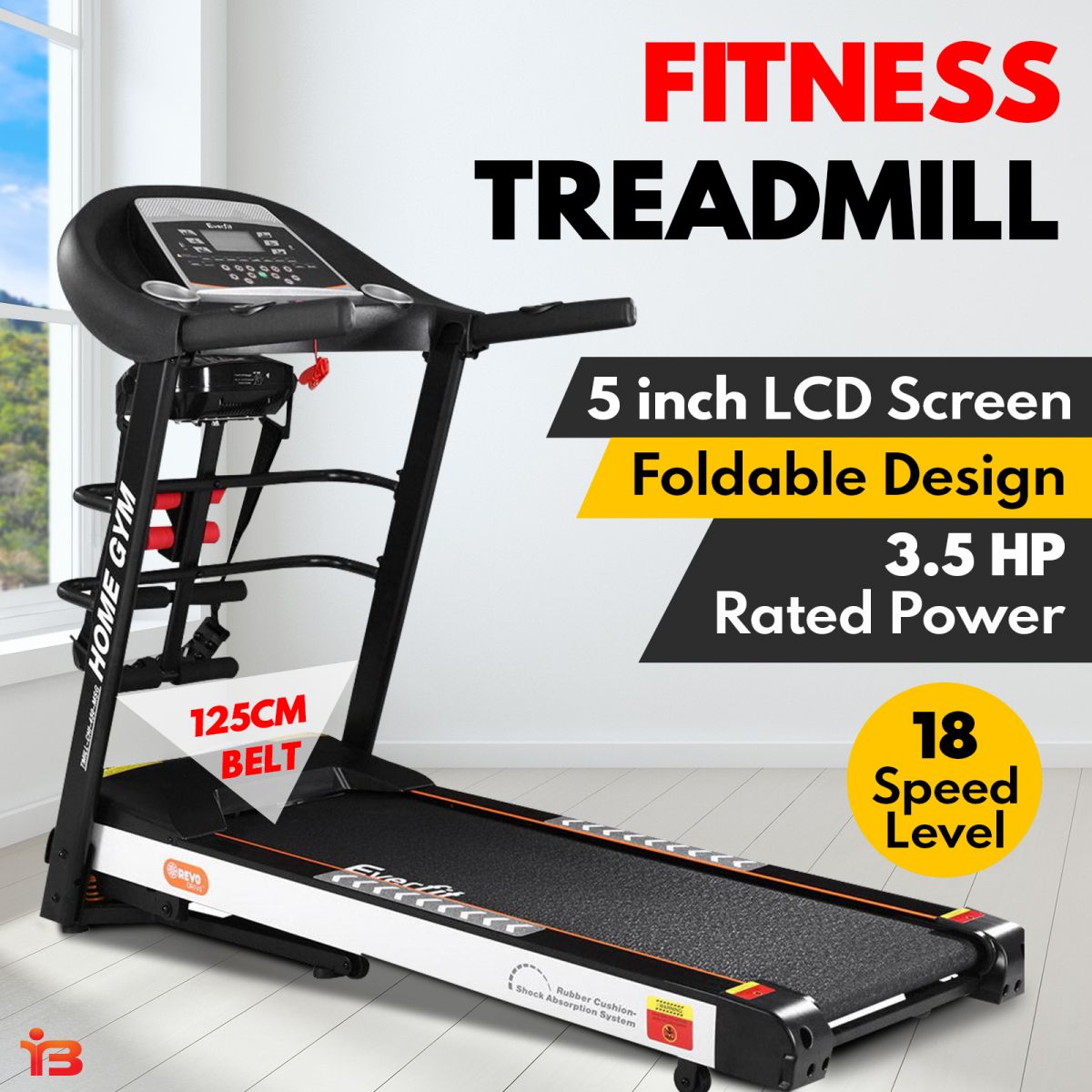 Everfit Treadmill Electric