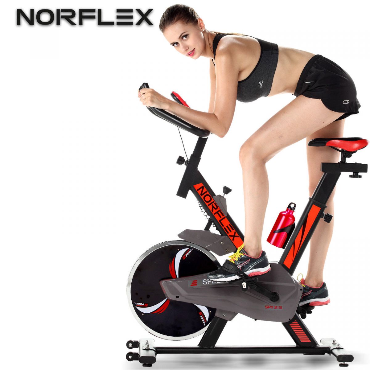 NORFLEX Gym Exercise Bike - 120 Kg Max Weight