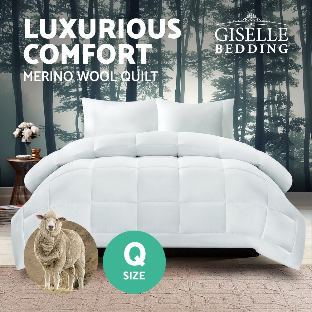 Merino Wool Duvet Quilt