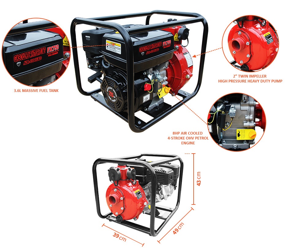 Petrol Powered Water Pump