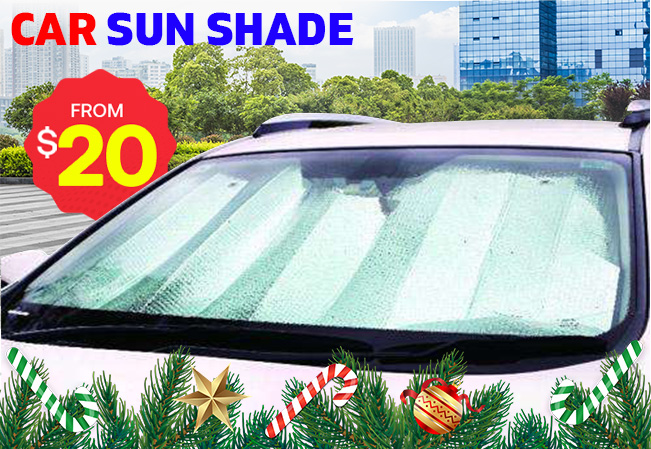 Christmas Car Shade