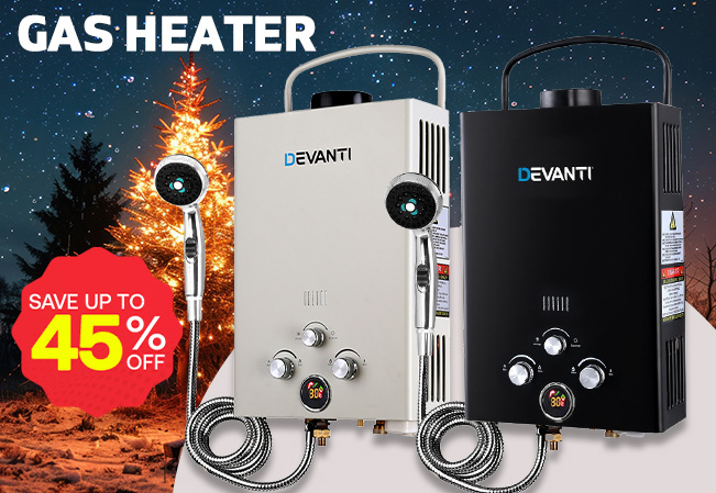 Christmas Gas Heater