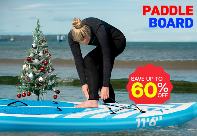 Christmas Paddleboard