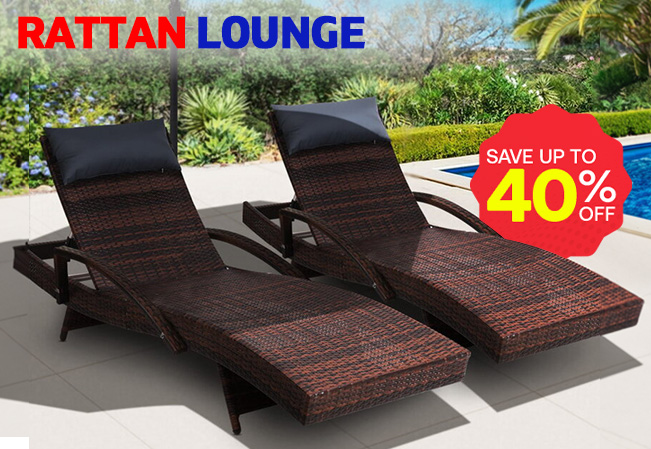 Summer Rattan Lounge