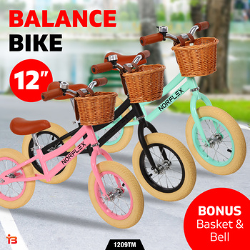 Kids Balance Bike Ride On Toy Push Bicycle Wheels Toddler Childrens Baby