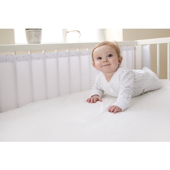 Purair Breathable Cot Bumper - Tear Drop