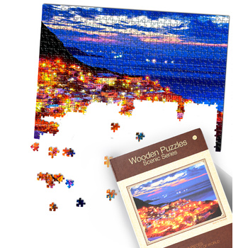 Jigsaw Puzzles 1000 Pieces Set Wooden Adult Kids Toys Activity Games Home Decor