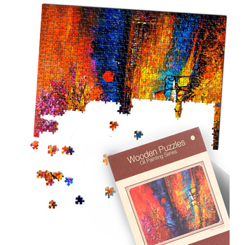 Jigsaw Puzzles 1000 Pieces Set Wooden Adult Kids Toys Activity Games Home Decor