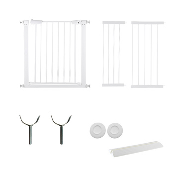 Levede Baby Safety Gate Adjustable Pet Stair Barrier Door Extension 145.5 Length