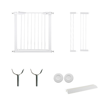 Levede Baby Safety Gate Adjustable Pet Stair Barrier Door Extension 100.5 Length