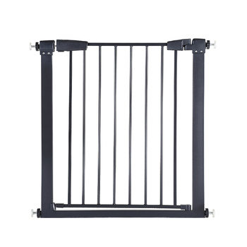 Levede Baby Safety Main Gate 70.5CM Kids Pet Security Stair Door Barrier Black