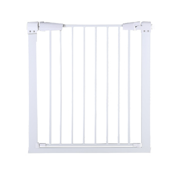 Levede Baby Safety Main Gate 70.5CM Kids Pet Security Stair Door Barrier White