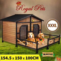 Royal Pets XXXL Two Door Dog Kennel